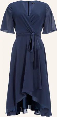 SWING Cocktailkleid in Wickeloptik