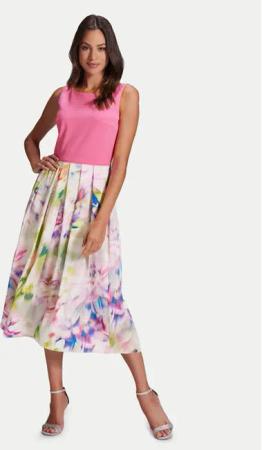 Swing Coctailkleid 5AG25800 Rosa Regular Fit