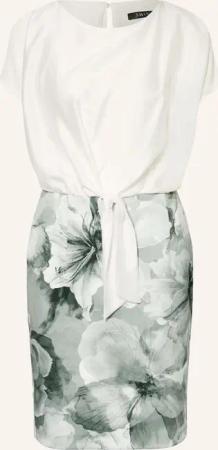 SWING Etuikleid im Materialmix