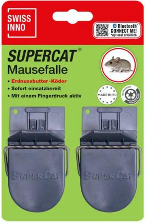 Swissinno Schlagfalle Swissinno SuperCat Mausefalle inkl.