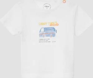 T-Shirt aus Baumwolle mit Frontprint