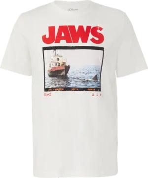 T-Shirt aus Baumwolle mit Jaws© UCS LLC-Print