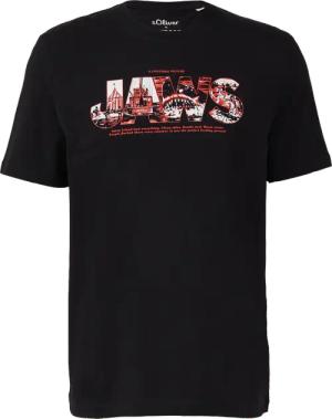T-Shirt aus Baumwolle mit Jaws© UCS LLC-Print