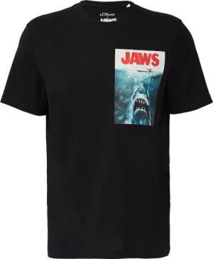 T-Shirt aus Baumwolle mit Jaws© UCS LLC-Print