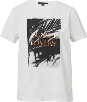 T-Shirt aus Baumwollmix mit Artwork