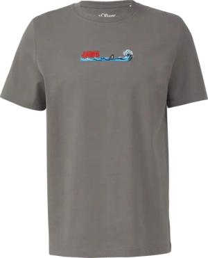 T-Shirt aus Heavy Jersey mit Jaws© UCS LLC Artwork