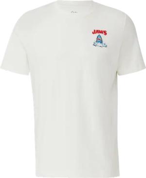 T-Shirt aus Heavy Jersey mit Jaws© UCS LLC Artwork