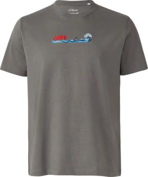 T-Shirt aus Heavy Jersey mit Jaws© UCS LLC Artwork