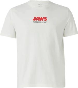 T-Shirt aus Heavy Jersey mit Jaws© UCS LLC Artwork