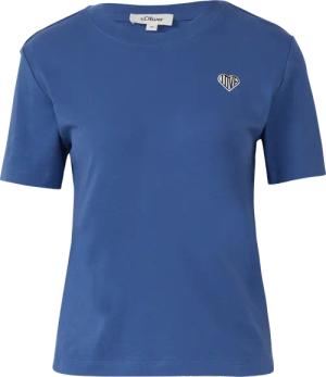 T-Shirt aus Interlockjersey mit kleinem Patch