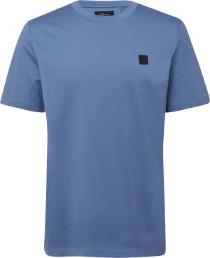 T-Shirt aus merzerisierter Baumwolle mit Logo-Detail