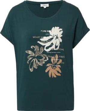 T-Shirt aus Viskosemix im Relaxed Fit