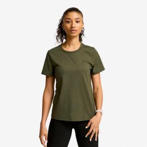 T-Shirt Damen Coolmax - khaki