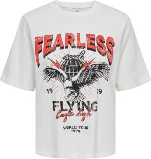 T-Shirt Damen Only Onllulu Life Boxy Wild Box Jrs