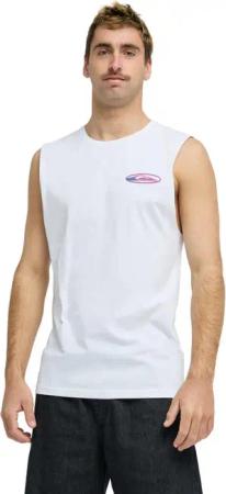 T-Shirt EV QUIKGLOBE MUSCLE Weiss Herren