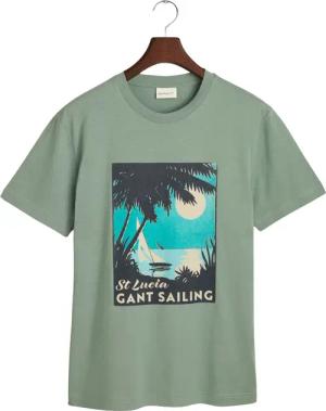 T-Shirt Gant Placed Graphic