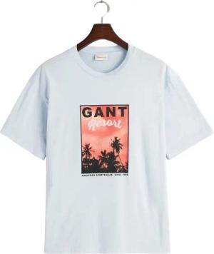T-Shirt Gant Washed Graphic