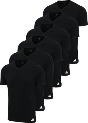 T-Shirt Herren 6er Pack Figurbetont-V-Neck Shirt, Active Core Cotton 6PK