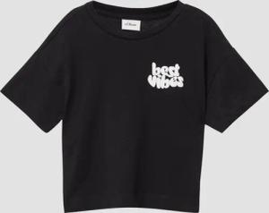 T-Shirt im Boxy-Shape mit Frontprint