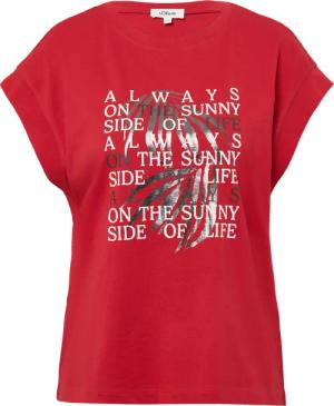 T-Shirt im Relaxed Fit mit Folienprint