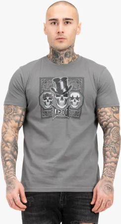 T-Shirt in regulärer Passform Tapout Skull