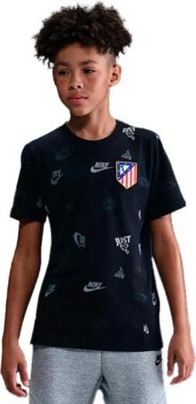 T-Shirt Kinder Atlético Madrid Crest AOP 2025/26