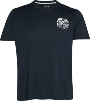 T-Shirt mit Crew Neck und Frontprint