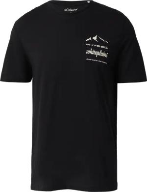 T-Shirt mit Frontprint aus Baumwolle