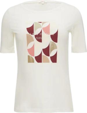 T-Shirt mit Frontprint im Slim Fit