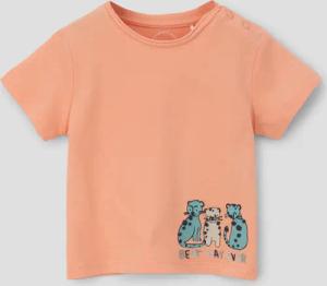 T-Shirt mit gummiertem Print