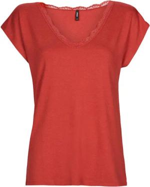 T-Shirt mit Kragen-v Frau Only Onlmoster