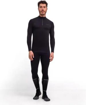 T-Shirt mit langen Ärmeln und Reißverschlusskragen Falke Maximum Warm