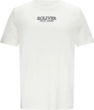 T-Shirt mit Logo-Motiven aus reiner Baumwolle