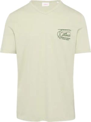 T-Shirt mit Logostickerei