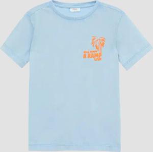 T-Shirt mit Print und Wascheffekt