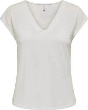 T-Shirt mit V-Ausschnitt, Damen Only Free Life