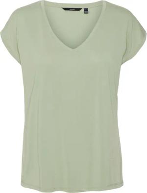 T-Shirt mit V-Ausschnitt, Damen Vero Moda Filli