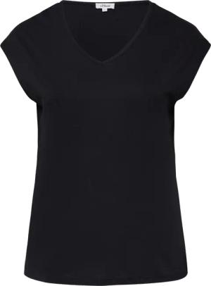 T-Shirt mit V-Ausschnitt im Relaxed Fit