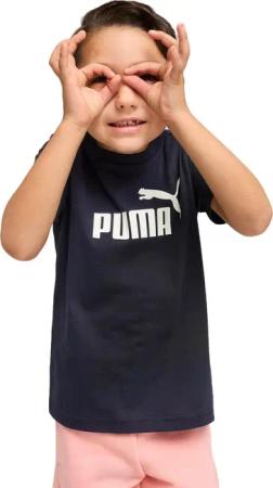 T-Shirt Puma Ess No. 1 Logo Tee Ps, Schwarz, Kinder