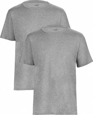 T-Shirt Puma Junior Base T-shirt Navy 2-pack, Grau, Kinder