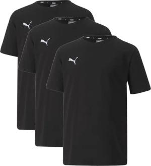 T-Shirt Puma Junior Teamgoal 23 Casual T-shirt 3-pack P, Schwarz, Kinder