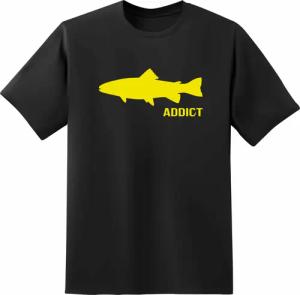 T-Shirt - "TROUT" (Forelle) Addict