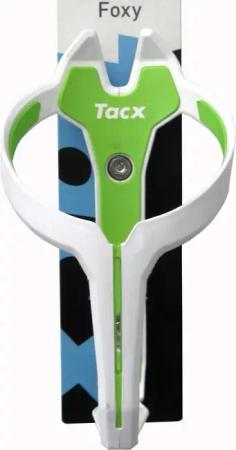 Tacx Flaschenhalter Foxy weiß/grün, T6301.17
