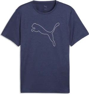 TAD ESSENTIALS Meliertes T-Shirt mit Cat Logo Herren PUMA