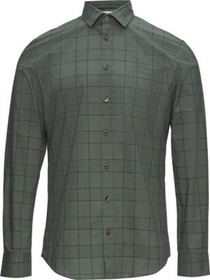 Tailored Fit: Kariertes Hemd aus Baumwollstretch