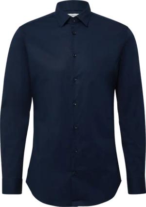 Tailored Fit: Langarmhemd aus Comfortstretch