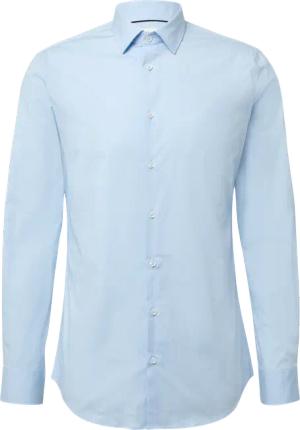 Tailored Fit: Langarmhemd aus Comfortstretch