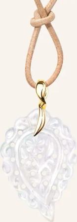 TAMARA COMOLLI Anhänger PENDANT INDIA SMALL MOTHER OF PEARL WHITE aus 18 Karat Gelbgold und Perlmutt