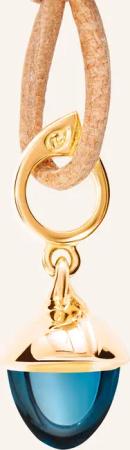 TAMARA COMOLLI Anhänger PENDANT MIKADO FLAMENCO LONDON TOPAZ London Topas 18K Gelbgold