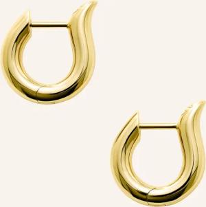 TAMARA COMOLLI Ohrstecker SIGNATURE OHRSTECKER HOOP SMALL 18K Gelbgold